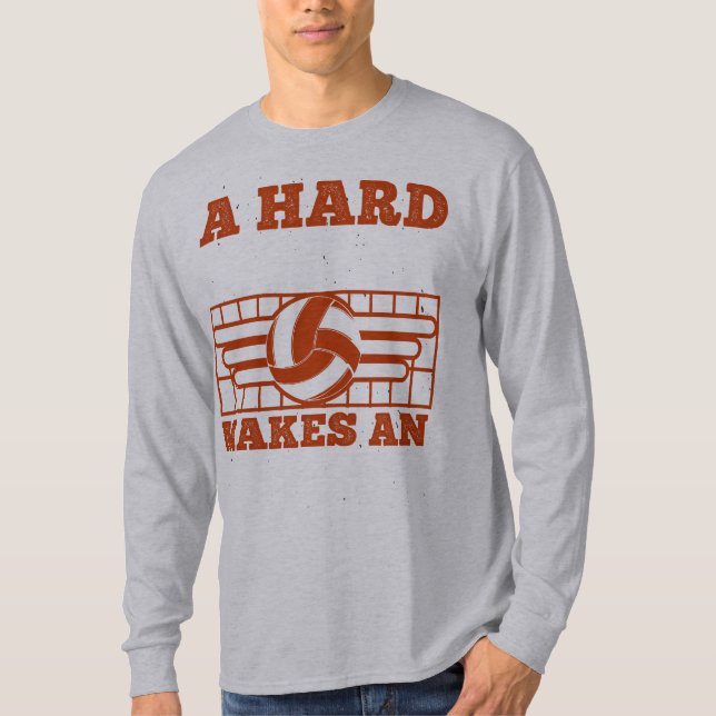 Ett drag gör en grundläggande Långärmad T-Shirt (Framsida)