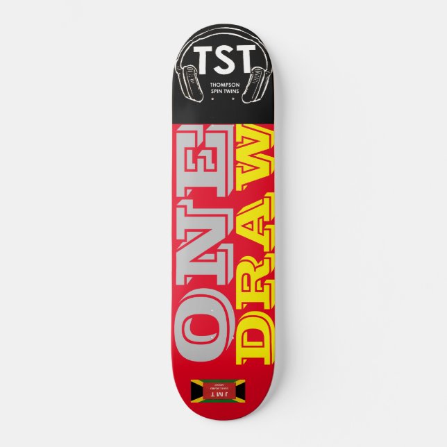 ETT DRAG Skateboard (Framsida)