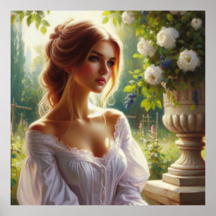 Ett drömmande utseende poster