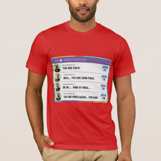 Ett dumt Chef Firar folk av misstag T Shirt