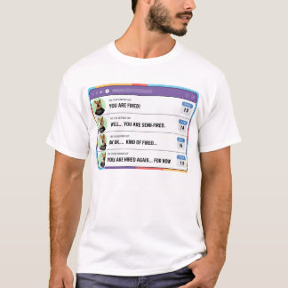 Ett dumt Chef Firar folk av misstag T Shirt