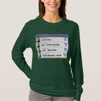 Ett dumt Chef Firar folk av misstag T Shirt