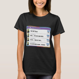 Ett dumt Chef Firar folk av misstag T Shirt