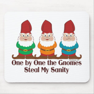 Ett efter ett Gnomes Musmatta