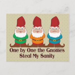 Ett efter ett Gnomes Vykort