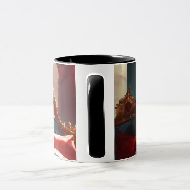 ETT EMPRESS med krona-mugg Mugg (Handtag)