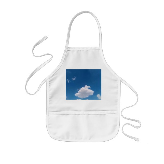 Ett enda moln barnförkläde (Framsidan)