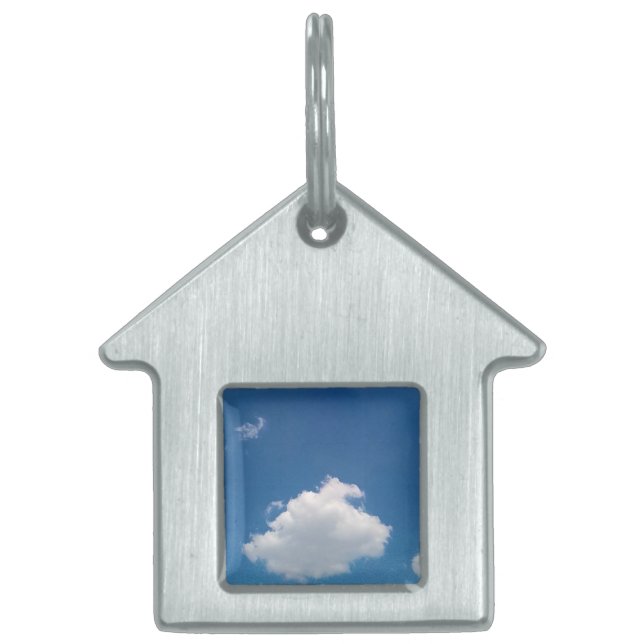 Ett enda moln ID-bricka husdjur (Framsidan)