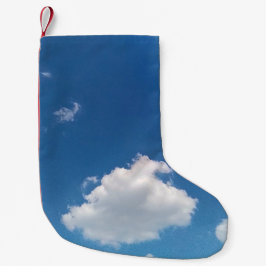 Ett enda moln liten julstrumpa