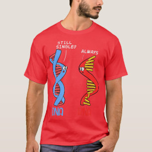 Ett enda vetenskapligt DNA RNA-partnerrelationchem T Shirt