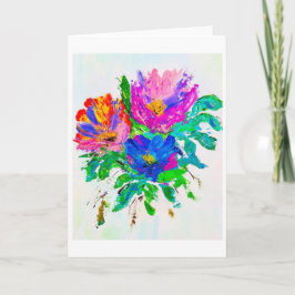 Ett enkelt hälsningskort<Blank Inside> Inbjudan