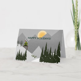 ETT ENKELT HELGDAG-KORT KORT