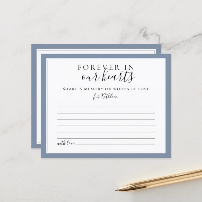  ett enkelt minnestilläggskort (Fram/Back In Situ)