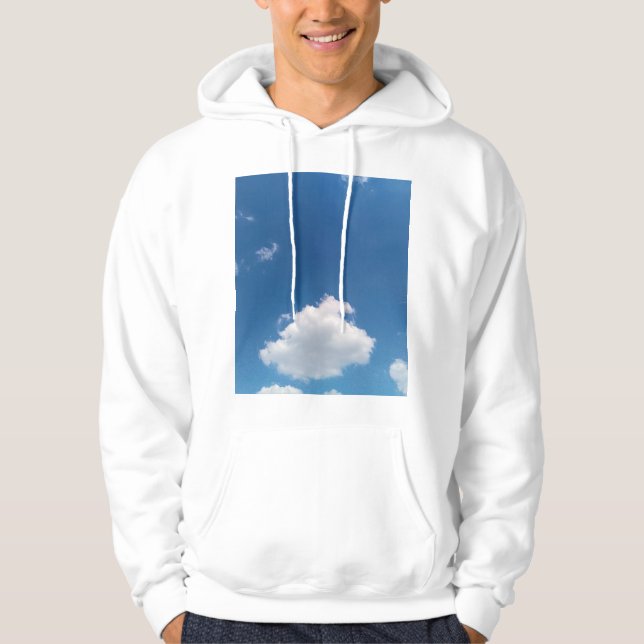 Ett enkelt moln hoodie (Framsida)
