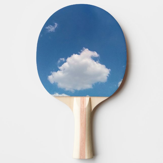 Ett enkelt moln pingisracket (Framsidan)