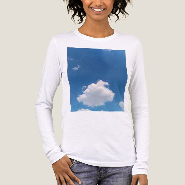 Ett enkelt moln t shirt (Framsida)