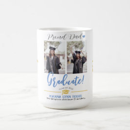 Ett enkelt Studenten Cap-tackskript för Elegant gu Kaffemugg