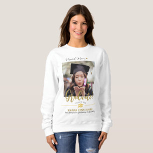 Ett enkelt Studenten Cap-tackskript för Elegant gu T Shirt