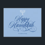 Ett enkelt vykort för elegant för Hanukkah.<br><div class="desc">Ett enkelt vykort för elegant för Hanukkah.</div>