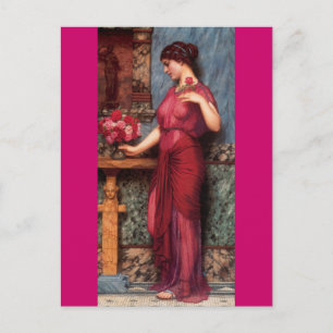 Ett erbjudande till Venus - Godward Vykort