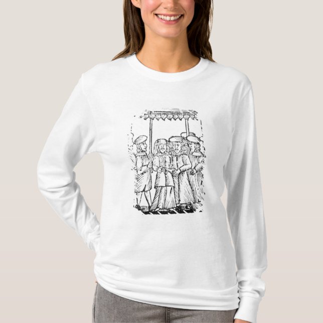 Ett exempel på en judisk bröllop tee shirt (Framsida)