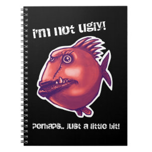 Ett exempel på ful fish tecknad stil anteckningsbok