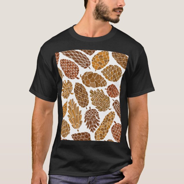 Ett exempel på gräs är mönster. t shirt (Framsida)
