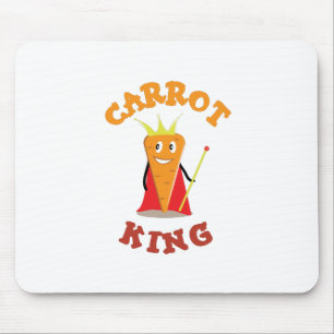 Ett exempel på royalet Carrot kung vegetabiliskt k Musmatta