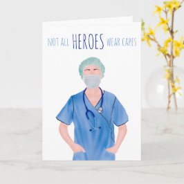 Ett exempel på sjuksköterskeillustration på Heroes Kort