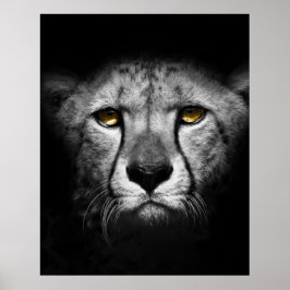 Ett exotiskt afrikanskt djur poster