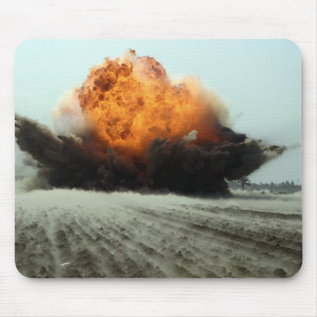 Ett explosionsutbrott musmatta (Framsidan)