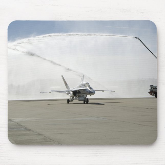 Ett F-18-flygplan Musmatta (Framsidan)