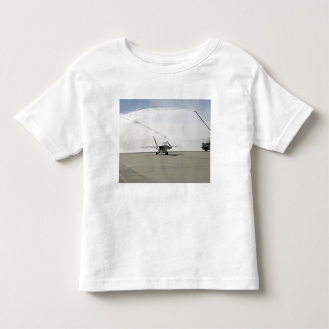 Ett F-18-flygplan T Shirt (Framsida)