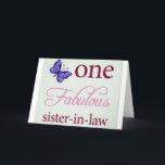 ***ETT FABULÖST SISTER-IN-LAW*** BIRTHDAY HUMOR KORT<br><div class="desc">NATURLIGTVIS ÄR VI KÄRLEK I VÅR FAMILJ,  OCH NÄR DET ÄR DERAS "BIRTHDAY" IBLAND OM DE HAR EN **KÄNSLA AV HUMOR** KAN VI SKICKA DEN HÄR TYPEN AV KORT! JAG HADE ALDRIG EN BRODER... ..MEN JAG SKULLE SÄNDA DETTA KORT FÖR ATT SÄKRA:)</div>