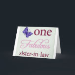 ***ETT FABULÖST SISTER-IN-LAW*** BIRTHDAY HUMOR KORT<br><div class="desc">NATURLIGTVIS ÄR VI KÄRLEK I VÅR FAMILJ,  OCH NÄR DET ÄR DERAS "BIRTHDAY" IBLAND OM DE HAR EN **KÄNSLA AV HUMOR** KAN VI SKICKA DEN HÄR TYPEN AV KORT! JAG HADE ALDRIG EN BRODER... ..MEN JAG SKULLE SÄNDA DETTA KORT FÖR ATT SÄKRA:)</div>