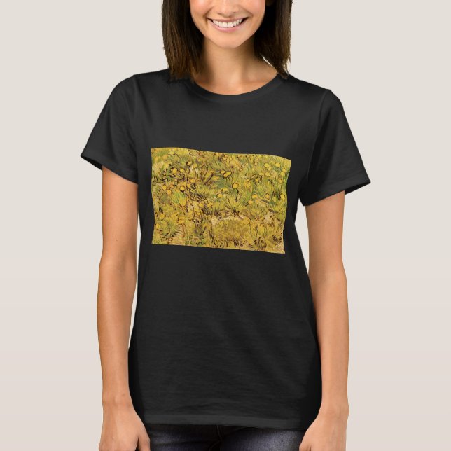 Ett fält av gula blommor av Vincent van Gogh T Shirt (Framsida)