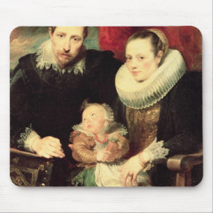 Ett familjporträtt, c.1618-21 musmatta