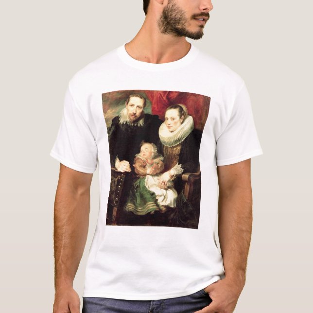 Ett familjporträtt, c.1618-21 t-shirt (Framsida)
