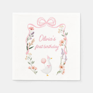 Ett fånig är blöjor av födelsedagsfest pappersservett