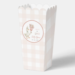 Ett Fånig går Baby 1:a födelsedagen Presentaskar