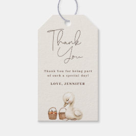 Ett Fånig går Neutralt Boho Baby Shower Party Presentetikett