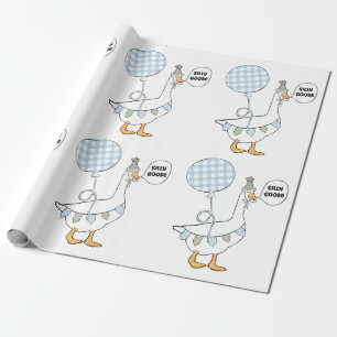 Ett Fånig går Papper för att stänga Party Presentpapper