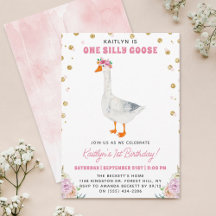 Ett Fånig Goose Girls 1:a födelsedag