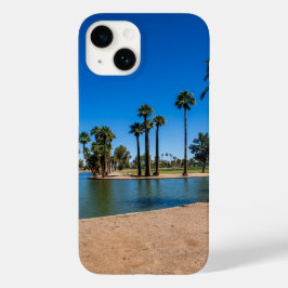 ett fantastiskt landskap i vår vid Encanto Park