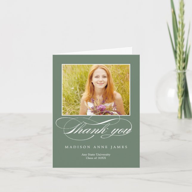 Ett fantastiskt skript, tack för ditt kort Student (Framsida)