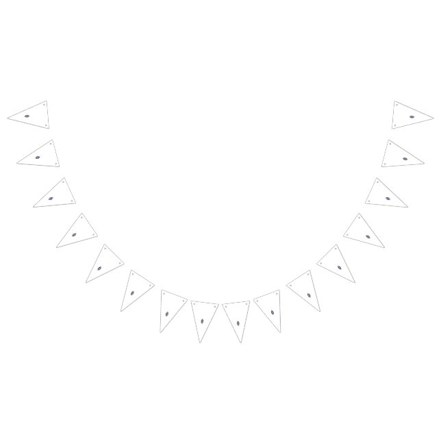 Ett färgat väggdekal med en slitstark platta vimplar (Alla)