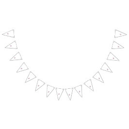 Ett färgat väggdekal med ett bergigt geo vimplar