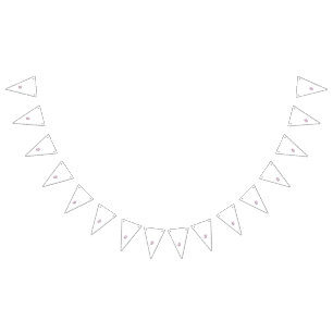 Ett färgat väggdekal med ett bergigt geo vimplar