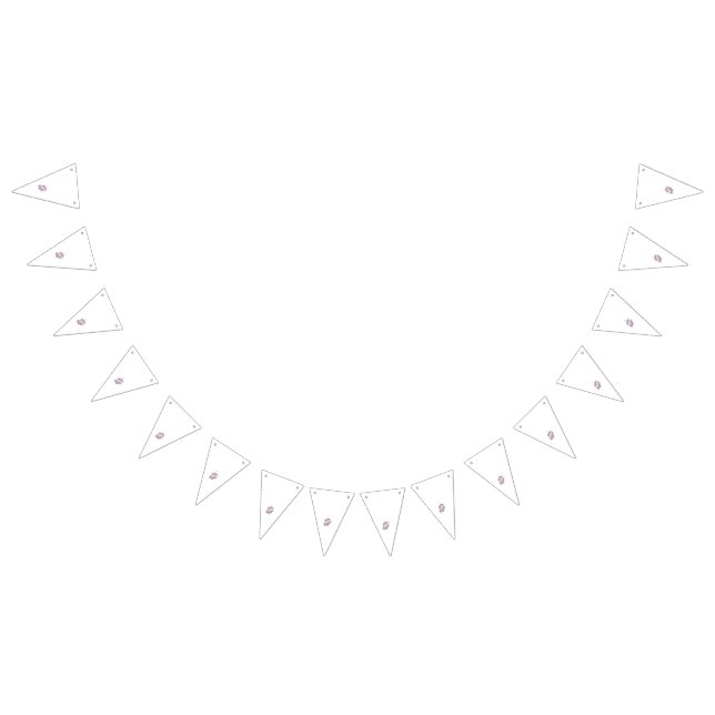 Ett färgat väggdekal med ett bergigt geo vimplar (Alla)