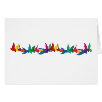 Ett färgrikt flyg av finare hälsningskort